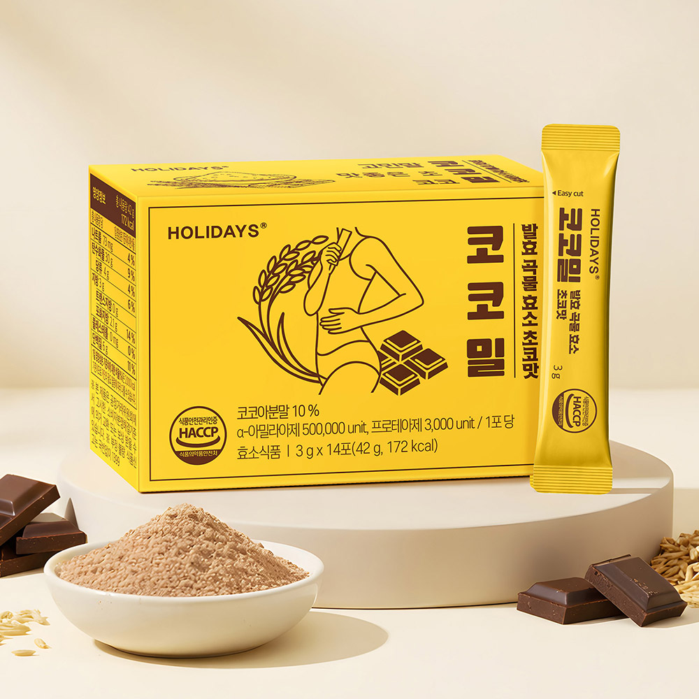코코밀 발효 곡물 효소 초코맛